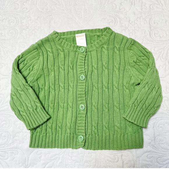 Gymboree Cable Knit Cardigan Sweater 12–18m - Picture 2 of 5